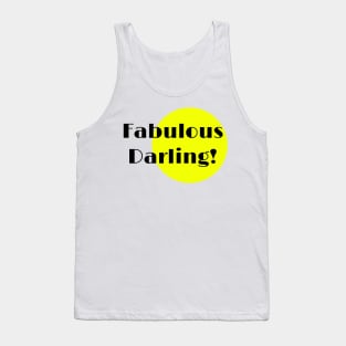 Fabulous Darling Yellow Circle Tank Top